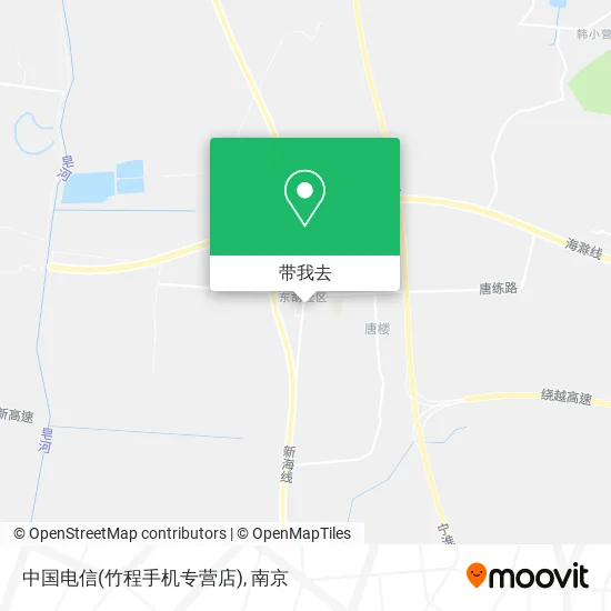 中国电信(竹程手机专营店)地图