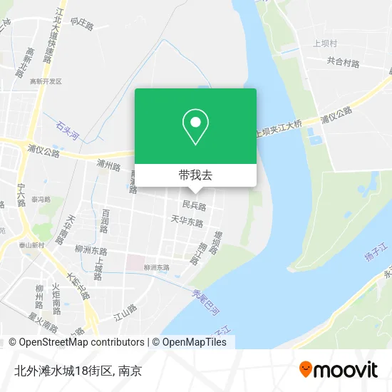 北外滩水城18街区地图