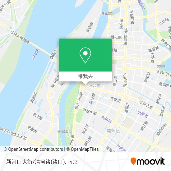 新河口大街/清河路(路口)地图