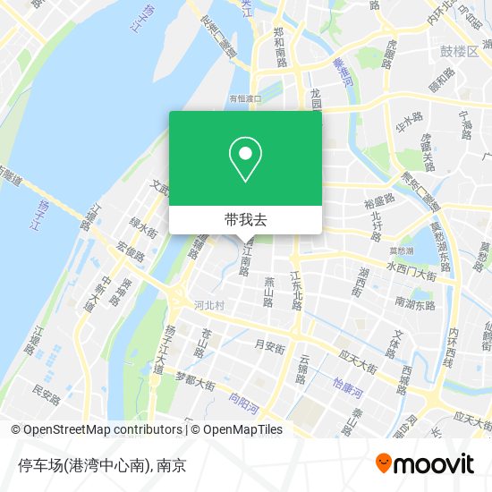 停车场(港湾中心南)地图