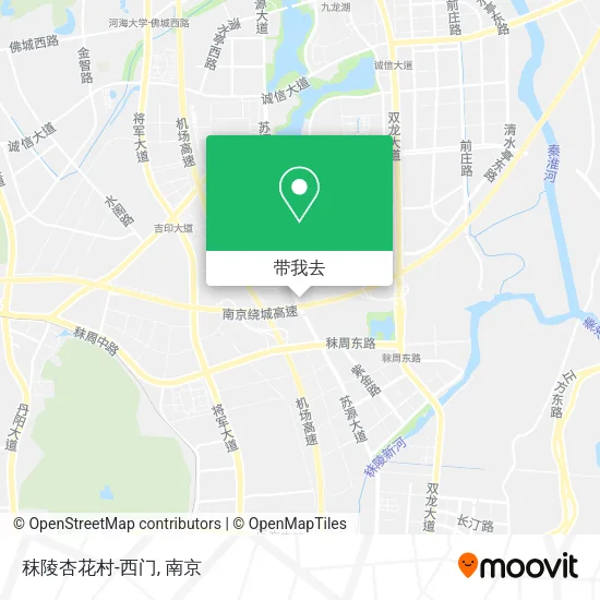 秣陵杏花村-西门地图