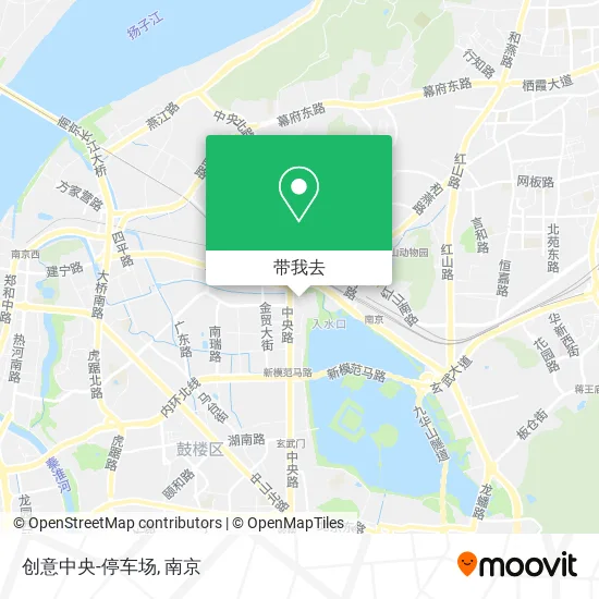 创意中央-停车场地图
