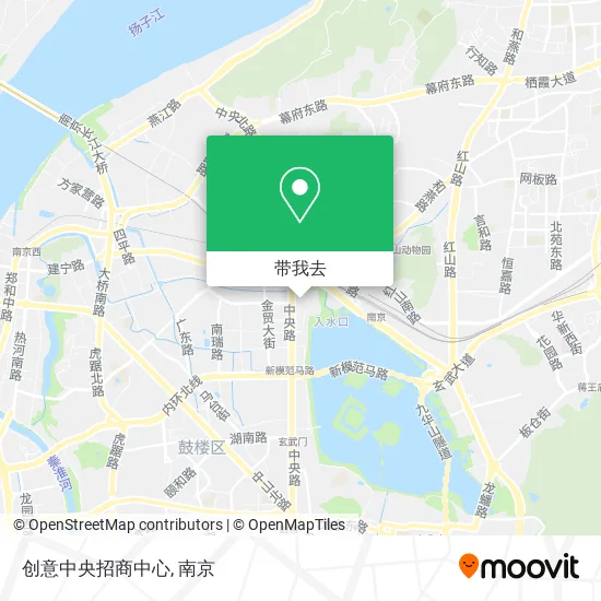 创意中央招商中心地图