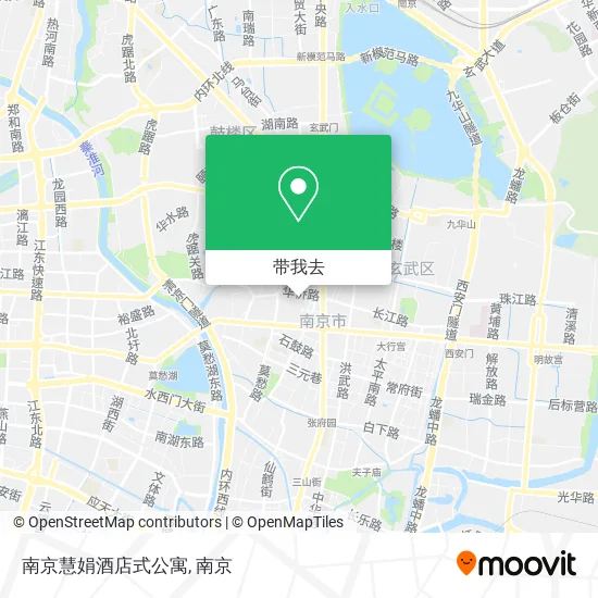 南京慧娟酒店式公寓地图