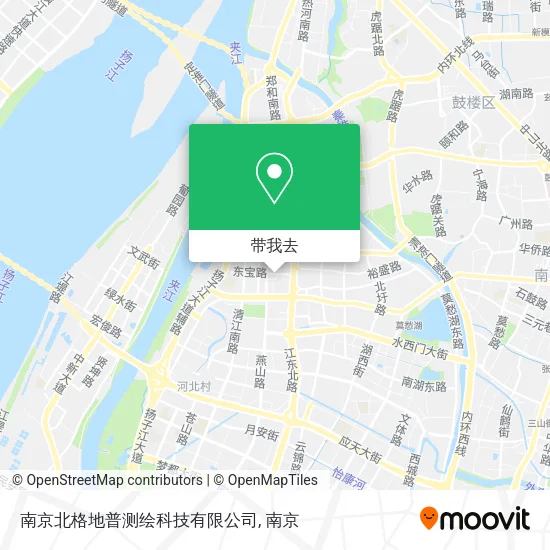 南京北格地普测绘科技有限公司地图