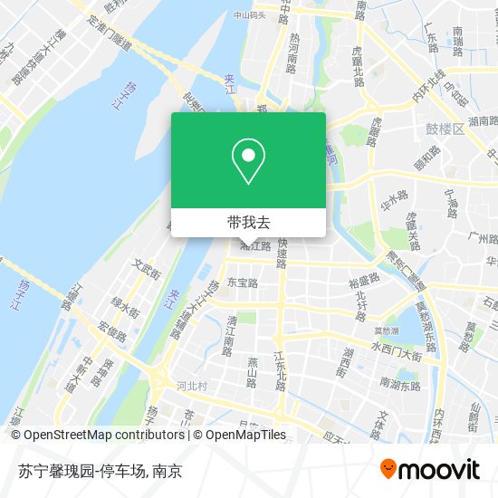 苏宁馨瑰园-停车场地图