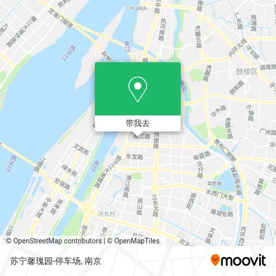 苏宁馨瑰园-停车场地图
