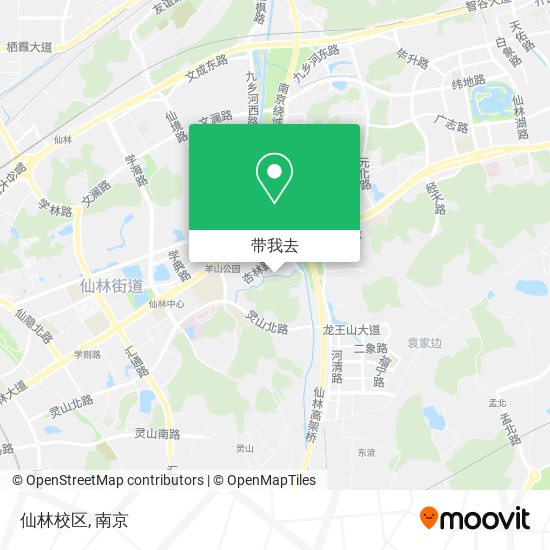 仙林校区地图