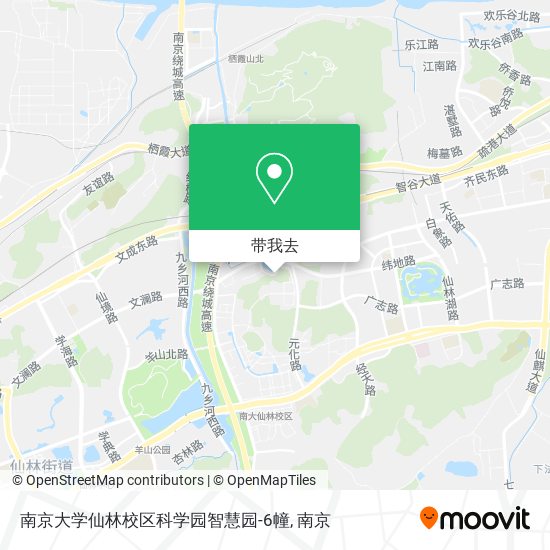 南京大学仙林校区科学园智慧园-6幢地图