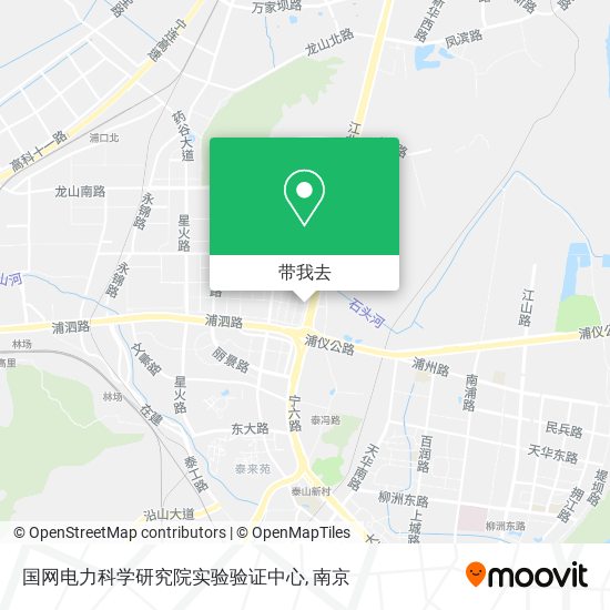 国网电力科学研究院实验验证中心地图