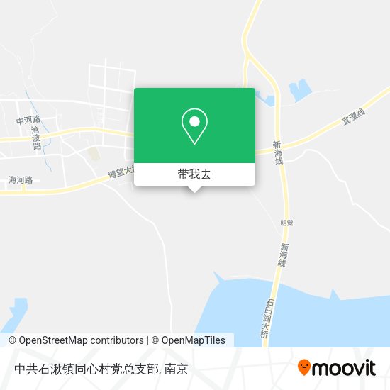 中共石湫镇同心村党总支部地图