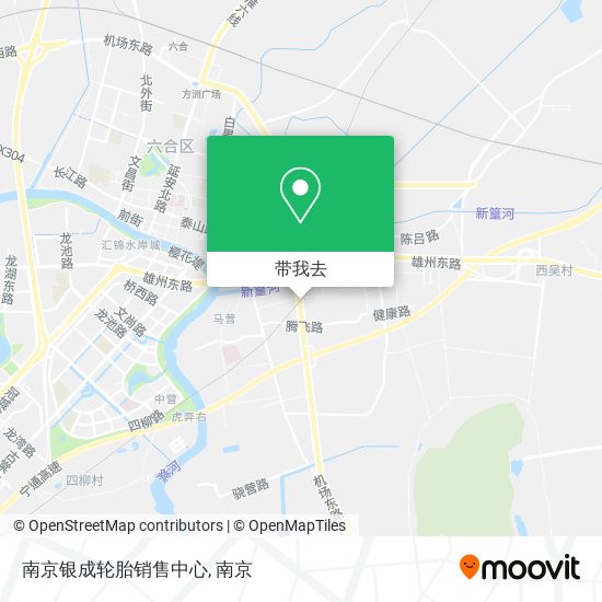 南京银成轮胎销售中心地图