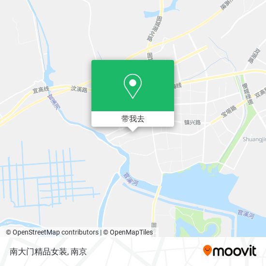 南大门精品女装地图