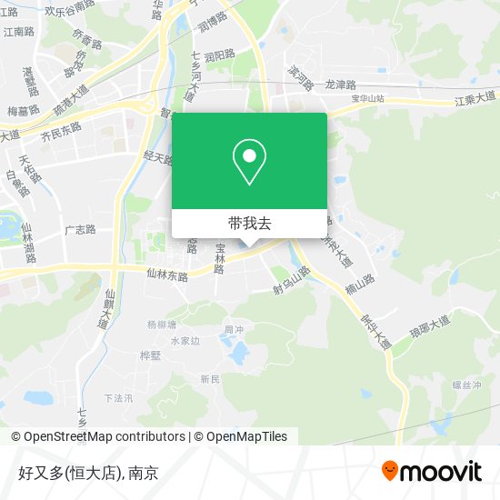 好又多(恒大店)地图