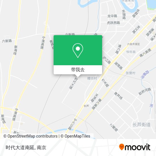 时代大道南延地图