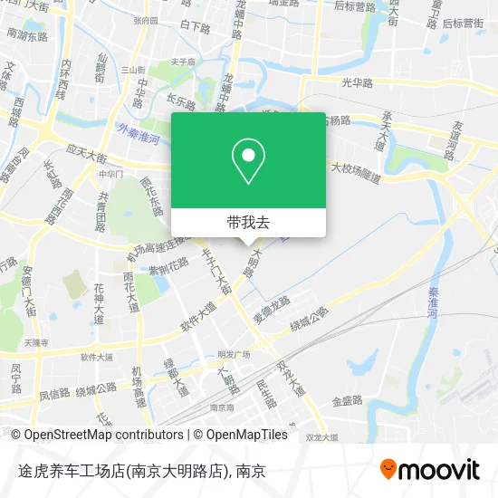 途虎养车工场店(南京大明路店)地图