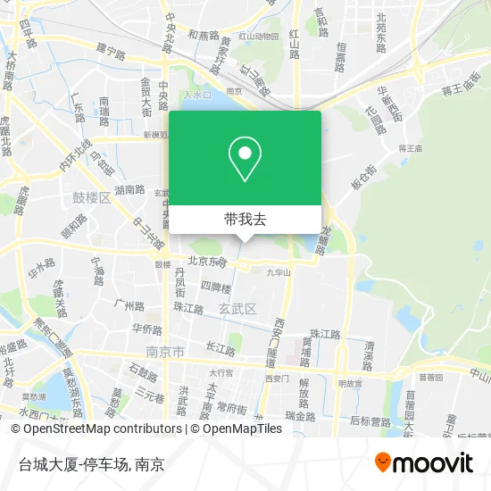 台城大厦-停车场地图