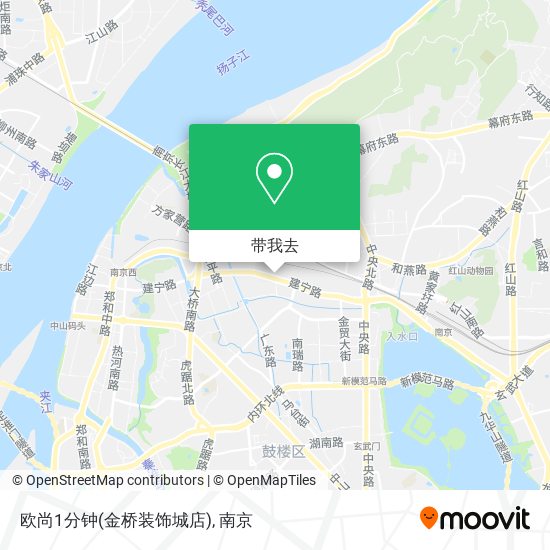 欧尚1分钟(金桥装饰城店)地图