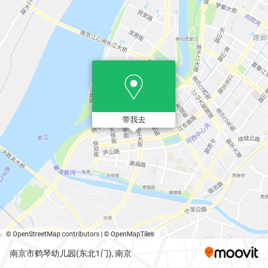 南京市鹤琴幼儿园(东北1门)地图