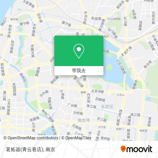 茗炻器(青云巷店)地图