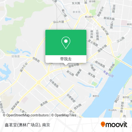 鑫茗堂(澳林广场店)地图