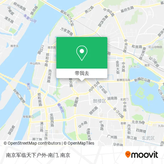 南京军临天下户外-南门地图