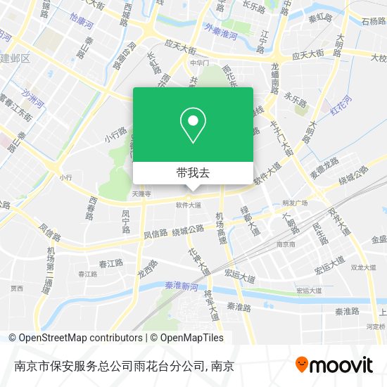 南京市保安服务总公司雨花台分公司地图
