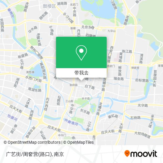 广艺街/闺奁营(路口)地图