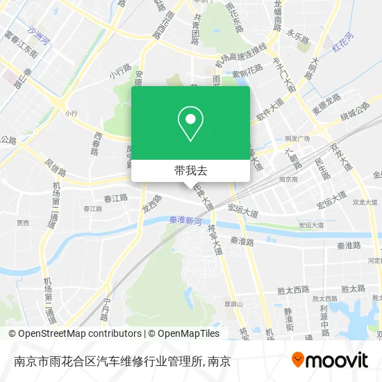 南京市雨花合区汽车维修行业管理所地图