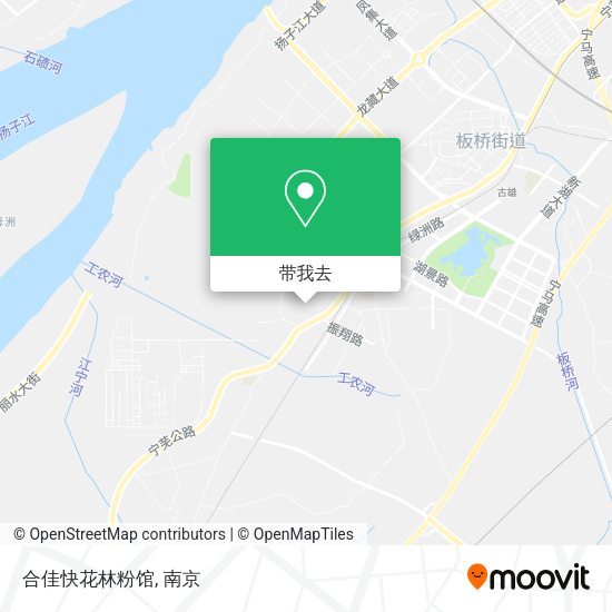 合佳快花林粉馆地图