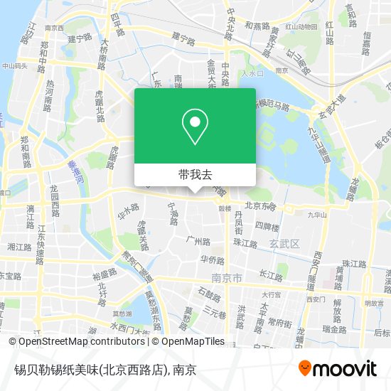 锡贝勒锡纸美味(北京西路店)地图