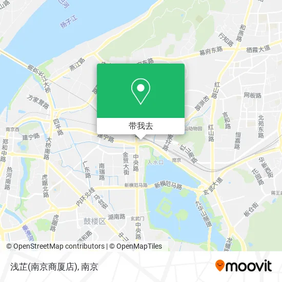 浅芷(南京商厦店)地图