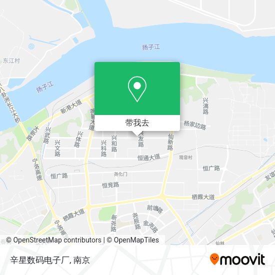 辛星数码电子厂地图