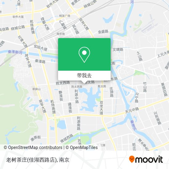 老树茶庄(佳湖西路店)地图