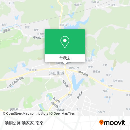 汤铜公路·汤家家地图