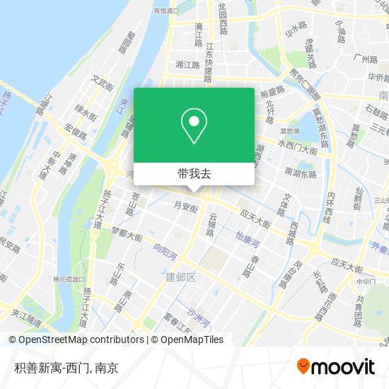 积善新寓-西门地图