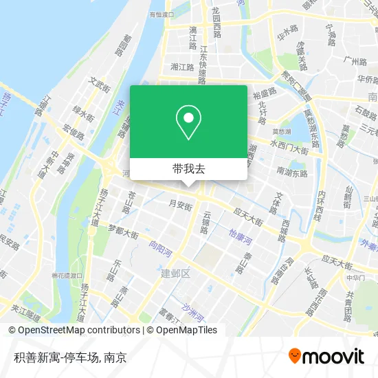 积善新寓-停车场地图