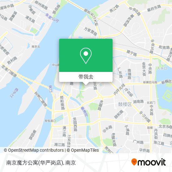 南京魔方公寓(华严岗店)地图