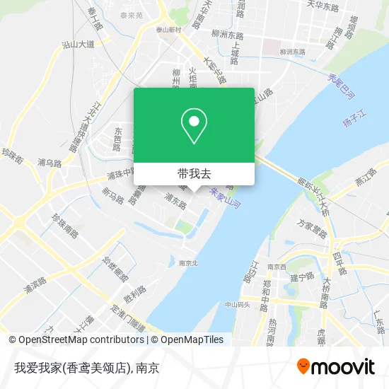 我爱我家(香鸢美颂店)地图