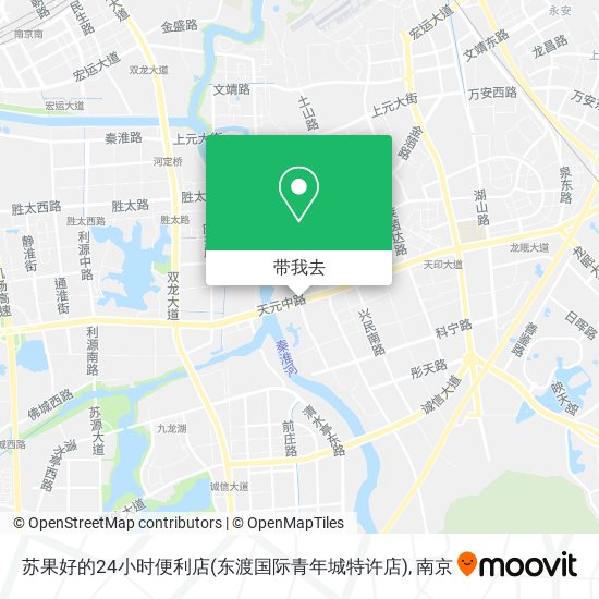 苏果好的24小时便利店(东渡国际青年城特许店)地图