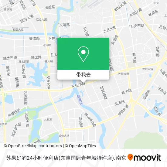 苏果好的24小时便利店(东渡国际青年城特许店)地图