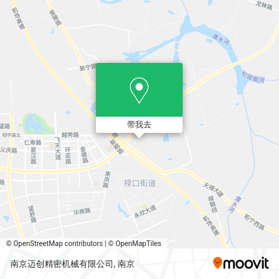 南京迈创精密机械有限公司地图