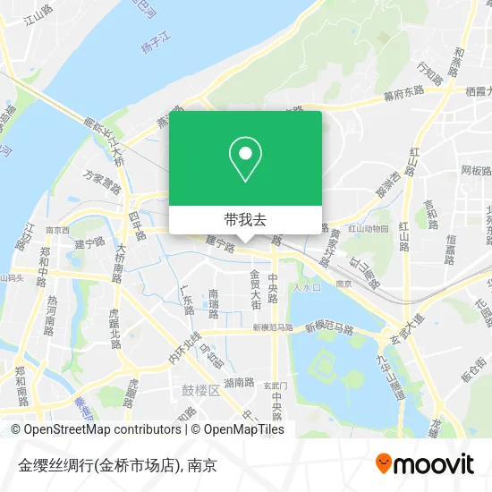 金缨丝绸行(金桥市场店)地图