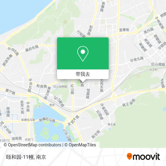 颐和园-11幢地图
