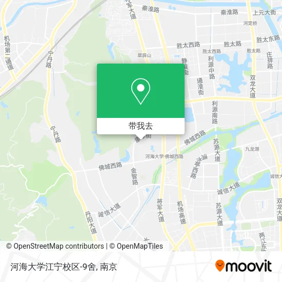 河海大学江宁校区-9舍地图