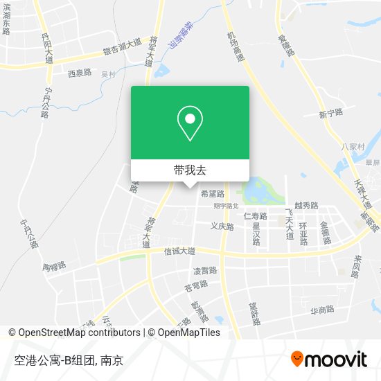 空港公寓-B组团地图