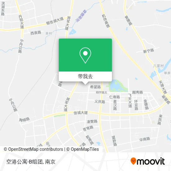 空港公寓-B组团地图
