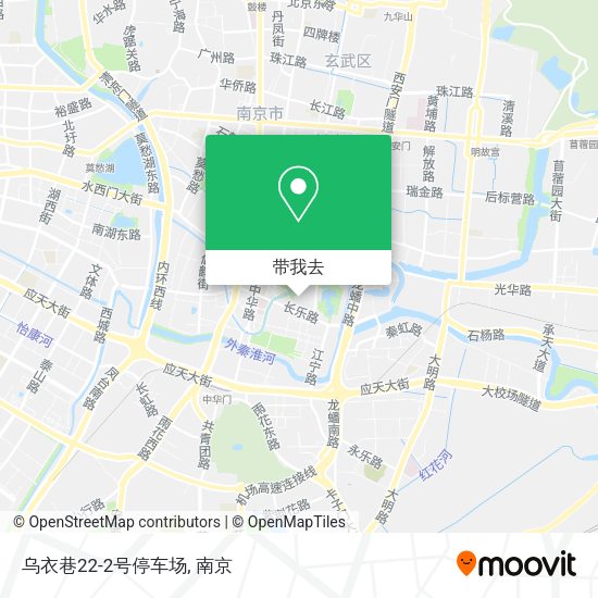 乌衣巷22-2号停车场地图