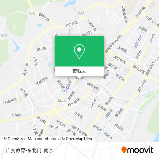 广文教育-东北门地图