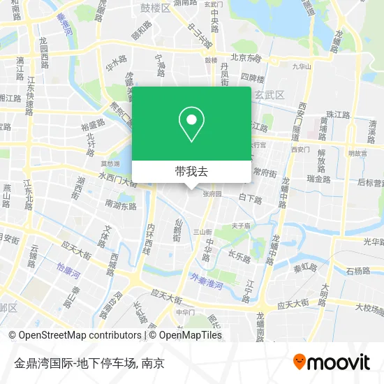 金鼎湾国际-地下停车场地图